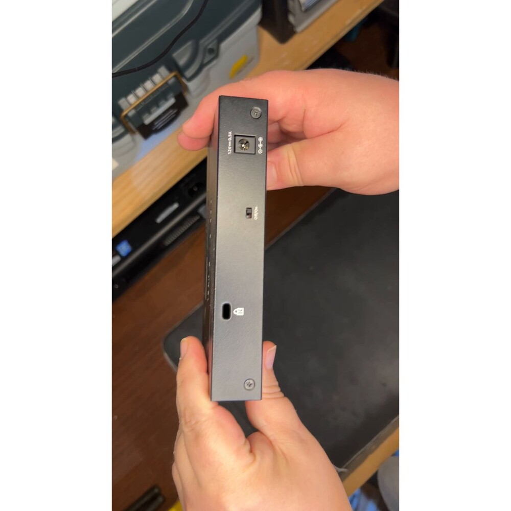 netgear network switch with wall adapter